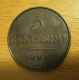5 centesimi 1849 M, 1/1