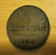 5 centesimi 1850 M, +1/1 , R!