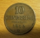 10 centesimi 1852 V, -1/1-