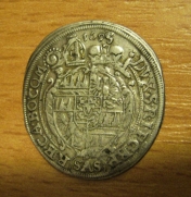 Olomouc, 3 krejcar  1695, +1/1