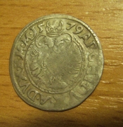 Bílý groš, Rudolf  II.,Jáchymov,1579, 1/1