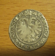 Bílý groš, Rudolf II.,Kutná Hora, 1576, +1/1+