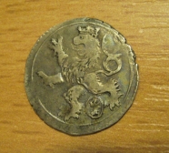 Malý groš 1579, Kutná Hora, 1/1+, var. bez op. velký lev)  R!