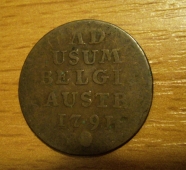 Liard  1791, Brusel, -2/2-