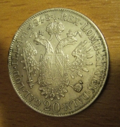 20 krejcar  1848 E, -0/1+, R! 