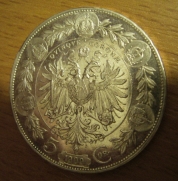 5 corona  1909 Marschall, 0/0