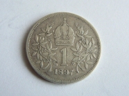 1 koruna 1897 \