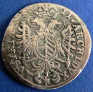 3 krejcar 1711 Mnichov \