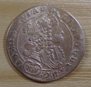 XV  krejcar  1694,  Praha,  Waist,  -1/1- R!