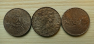 (7) 3x Ag, ČSSR, -0/0-