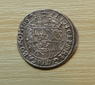 Olomouc, 3 krejcar  1665,  1/1