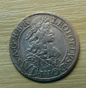 VI krejcar 1694,  Hall,  2/2