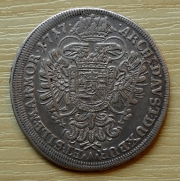 1/2 Tolar 1717,  Kutná  Hora,  -1/1-, R!