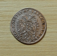 3 krejcar 1721,  Praha, 1/1