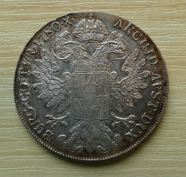 Tolar Levantský - s datem 1780,  1/1