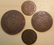 855, Lot 4x,  Habsburg,  CU