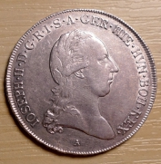 774, 1/2 Tolar 1788 A, (Křížový),  1/1