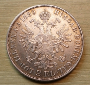 1047, 2 zlatník 1889 b.zn.,  Wien,  1/1