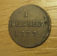 Heller 1777 b.z. 1/1