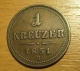 krejcar  1851 B, 1/1 !!