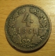 4 krejcar  1861 A, +2/2 !!