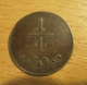 1/4 krejcar  1800 A, 1/1
