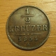 1/2 kreuzer 1851 A, 1/1