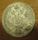 20 krejcar  1868 b.z. -0/0-