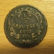 1/2 krejcar 1782 W, -1/1- R!! 1/2 krejcar 1782 W, -1/1- R!!