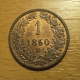 krejcar  1860 B, 0/0