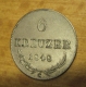 6 krejcar  1848 C,  1/1+