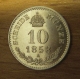10 krejcar  1858 A,  0/0