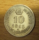 10 krejcar  1863 A, 0/0