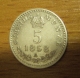 5 krejcar 1858 A, +1/1+