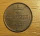 1/4 krejcar  1851 A, 0/0- !!