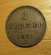 krejcar  1851 B, 1/1 !!