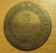 3 krejcar 1812 S, 1/1 , RR!!!