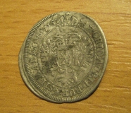 3 krejcar  1715 Praha, 1/1- R!!