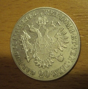 20 krejcar  1846 E, 1/1- R!!
