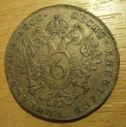 6 krejcar 1800 C, 1/1