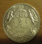 2 corona 1912 K.B., -1/1- 