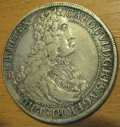 1/2 Tolar 1714, Graz, 1/1 R!!