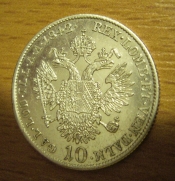 10 krejcar  1842 A, -0/0-