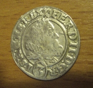3 krejcar   1628, Vratislav, 1/1