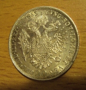 20 krejcar  1853 A, 0/0