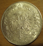 5 corona 1909 Schwartz, 0/0- 5 corona 1909 Schwartz, 0/0-