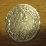 3 krejcar  1715 Graz, -1/1-