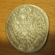 3 krejcar 1739 Wien, 1/1-
