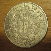 XV krejcar  1749 K.B., 1/1 R!!