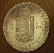 zlatník 1871 K.B., +1/1+, R!!